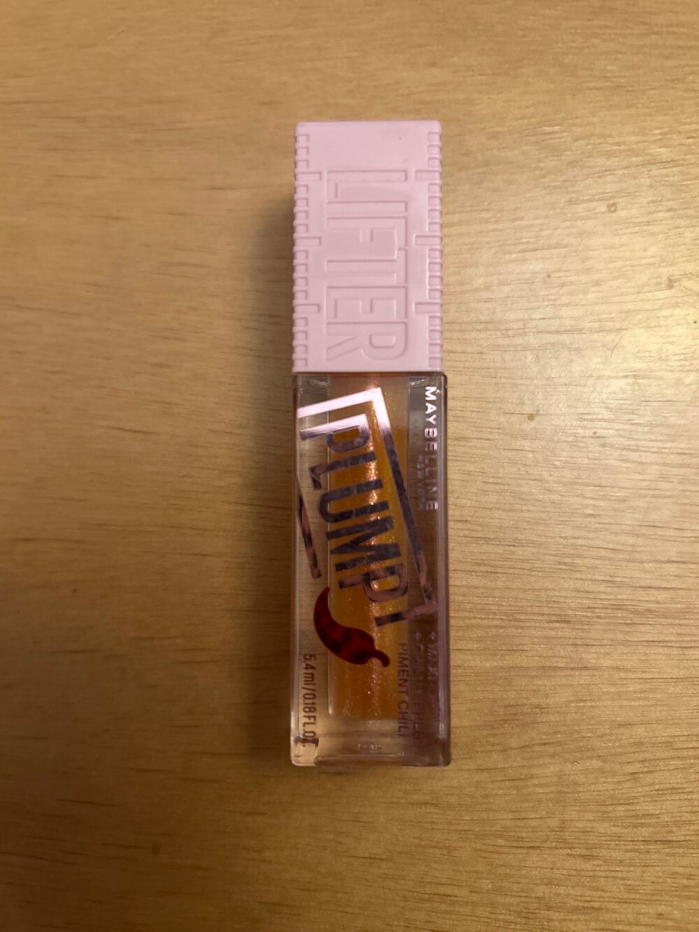 New Maybelline Lifter Hot Honey chili pepper 🌶️ Plumping Lip Gloss 0.18oz